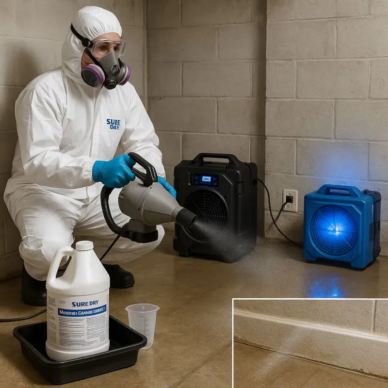 Sanitization and Odor Removal process in Saddle River, NJ