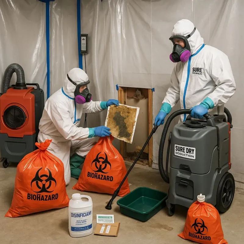 Contaminated Water Handling Protocols process in Saddle River, NJ