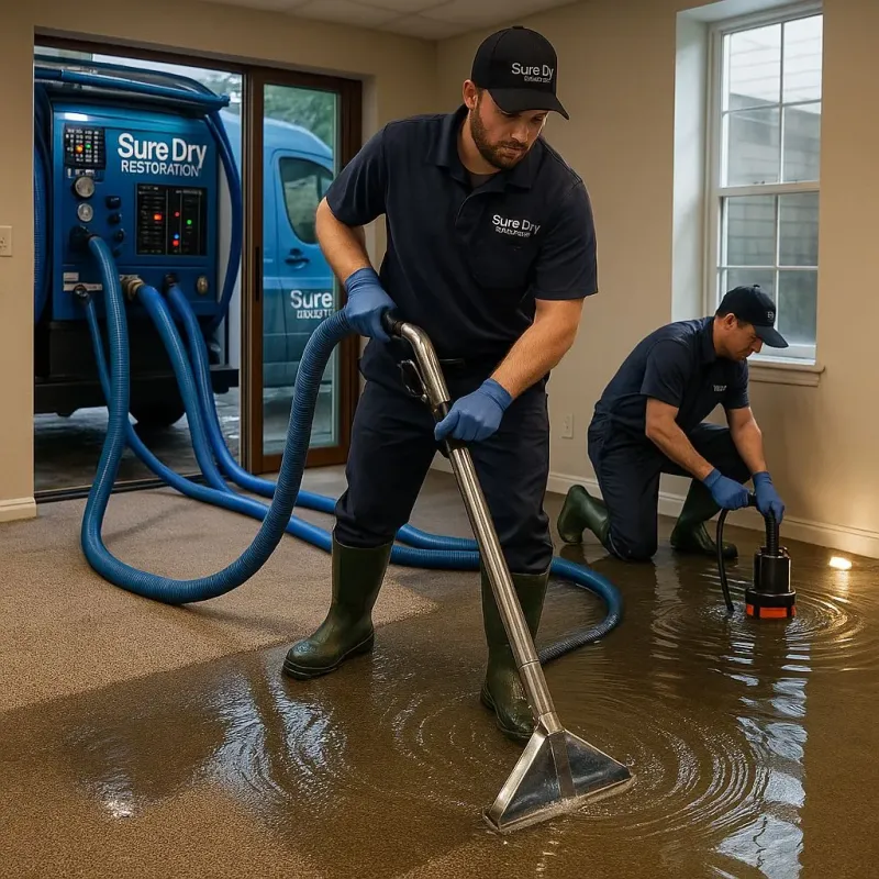 Water Extraction and Removal process in Saddle River, NJ